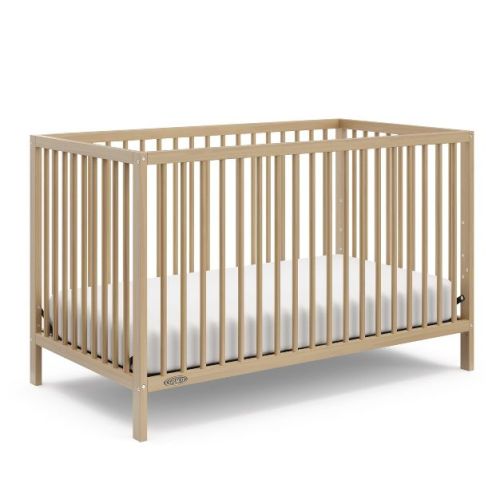 Graco Teddi 5-in-1 Convertible Crib Driftwood