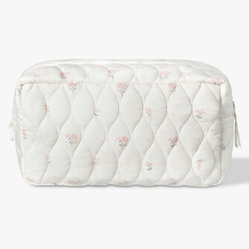 Toiletry Pouch - Pink Ditsy Floral