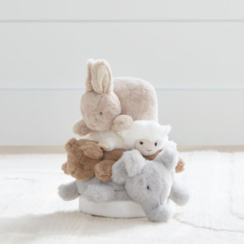 Pottery Barn Critter Plush Stacker