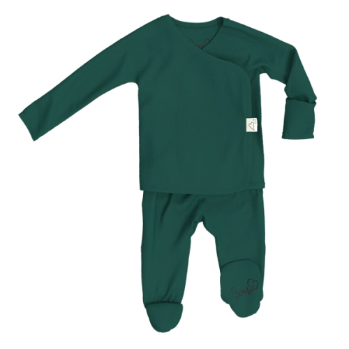 Footie - Bonsie Skin to Skin Babywear - color Ever Babe
