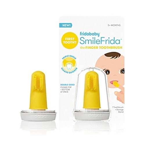 Fridababy SmileFrida The Finger Toothbrush in YellowFridababy SmileFrida The Finger Toothbrush in Yellow