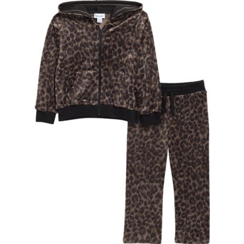 Cheetah Girl Hoodie & Pants Set, 6-12M