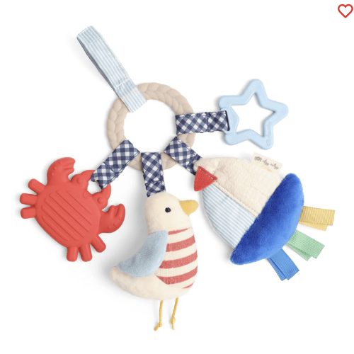Bitzy Busy Ring™ Teething Activity Toy