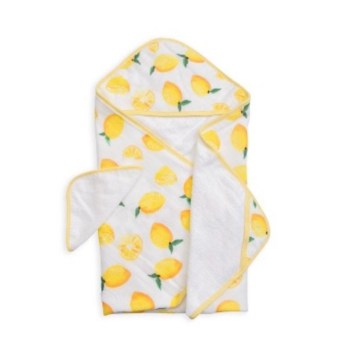 Little Unicorn Hooded Towel - Lemon