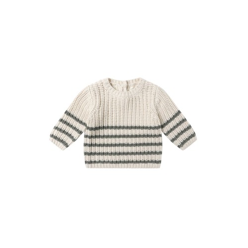 Rex Stripe Sweater, 6-12M