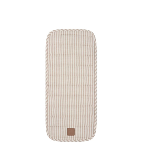 Natural Stripe Universal Linen Bassinet Liner