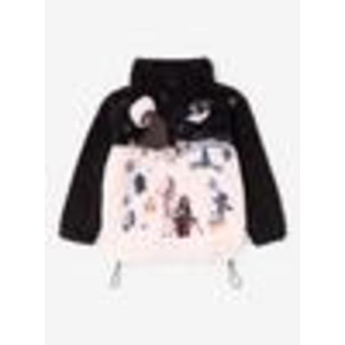 Disney The Nightmare Before Christmas Snowy Scene Toddler Sherpa Quarter Zip Jacket - BoxLunch Exclusive | BoxLunch