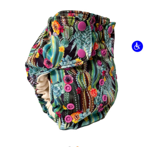 Smart One 3.1 Cloth Diaper - Midnight Bloom – Smart Bottoms