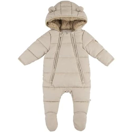 Huggies Unisex Baby Sherpa Lined Footed Snow Suit