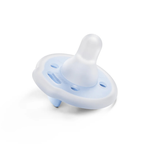 babypace breast-like pacifier 0-12 mo single - cloudless | mōmi