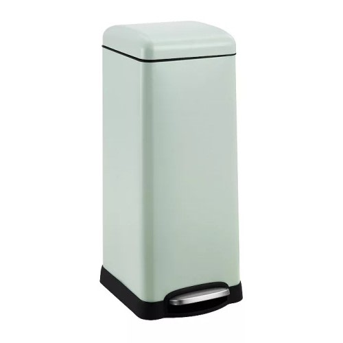 ANIXOL Stainless Steel Step Trash Can with Soft-Close Lid & Foot Pedal