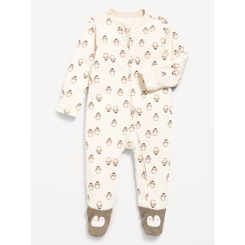 Snug-Fit 2-Way-Zip Sleep & Play Footed One-Piece for Baby