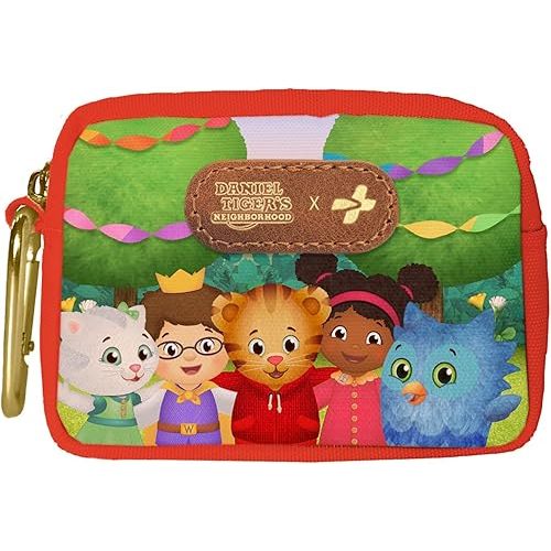 KeepGoing Daniel Tiger’s Small Travel First Aid Kit Kids – 60 Pc. Mini First Aid Kit for Purse, Diaper Bag, & Backpack with Latex-Free Bandages – 4 Oz., & 4.5 x 3.5 x 2 in, TSA-Approved