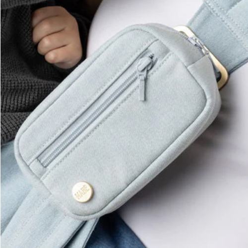 The Monarch Accessory Bag - Dream Wash Denim – Mabē