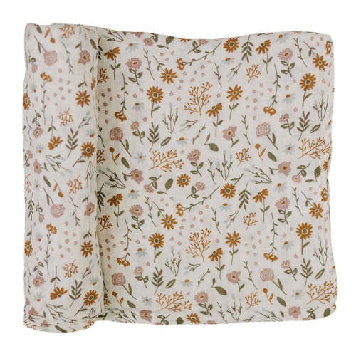 Mebie Baby Muslin Swaddle Blanket | The Baby Cubby