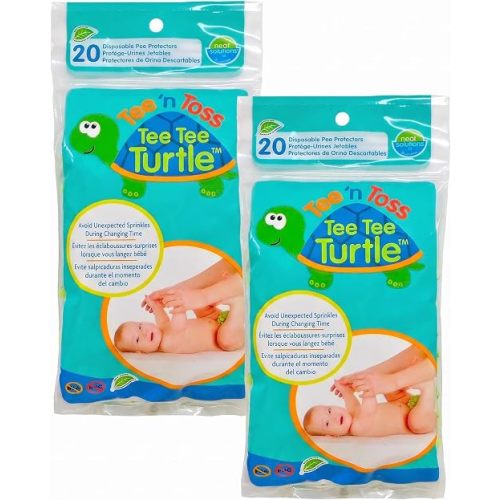 Neat Solutions Tee N Toss Turtle, multicolor, talla única, 20 unidades (paquete de 2)