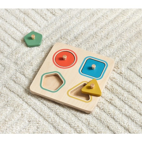 Preppy Rainbow Picture Shape Puzzle
