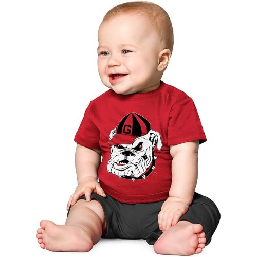 Little King NCAA Infant Big Logo T-Shirt-Boys & Girls-100% Cotton- Sizes 6M 12M 18M
