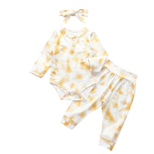 Baby Tie-dye Romper Set (0-6M)