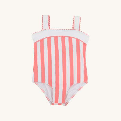 Shannon Bow Bathing Suit - Caicos Cabana Stripe (Parrot Cay