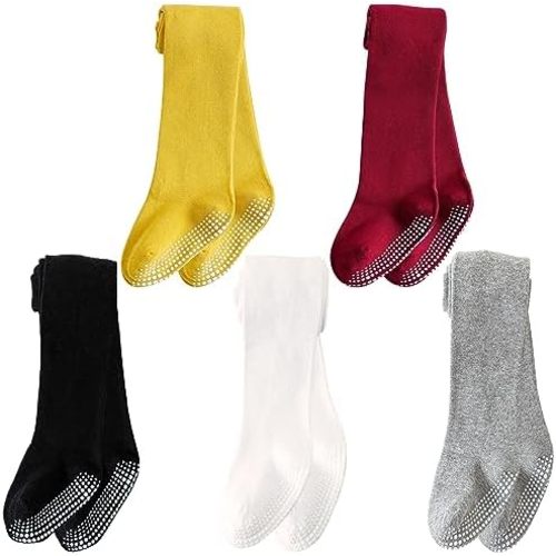 Baby Tights Non Slip Toddler Seamless Cotton Pantyhose Stockings Leggings