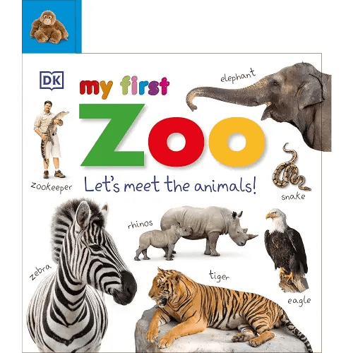 My First Zoo: Let's Meet the Animals! (My First Tabbed Board Book)
