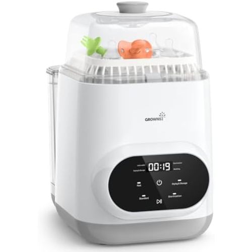 Grownsy EaseClean Bottle Washer All-in-One Washer and Sterilizer and Dryer