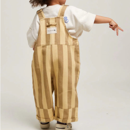 Blythe Banoffee Stripe Dungaree – Claude & Co