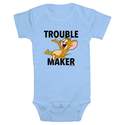Infant's Tom and Jerry Troublemaker Bodysuit