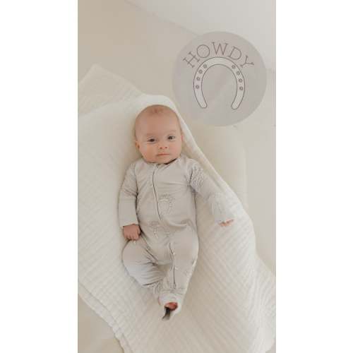 Bamboo Zip Pajamas | Howdy