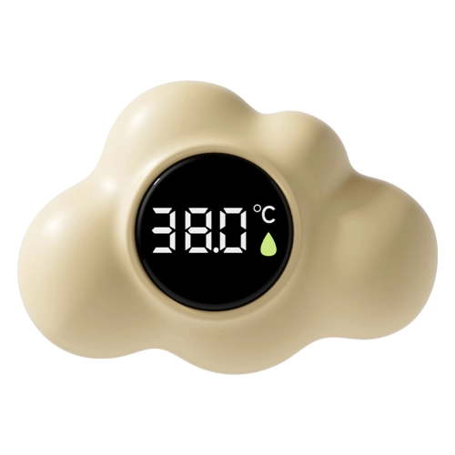 Electronic Baby Bath Thermometer, Floating Cloud Water Temperature Sensor for Tub, LED Display for Safe Bathing (32°F-122°F)