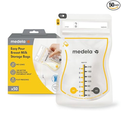 Easy Pour Breastmilk Storage Bags | 50 Count