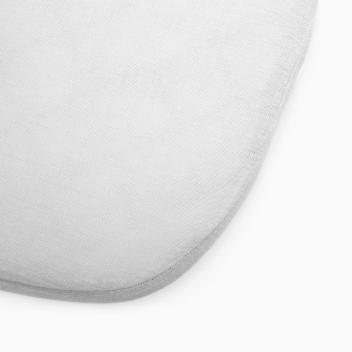 Charlie Crane KIMI Baby Bed Fitted Sheet - White