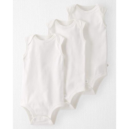 Baby 3-Pack Organic Cotton Bodysuits - Little Planet | Carter's