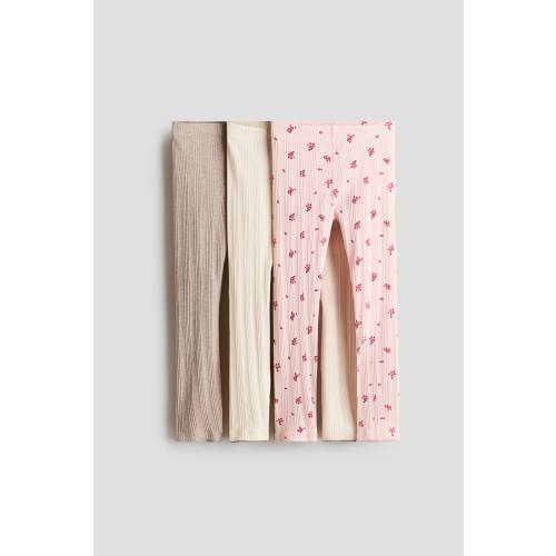 3-PACK COTTON LEGGINGS