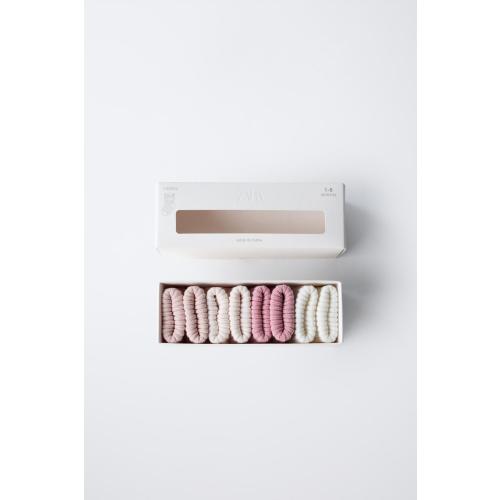 FOUR-PACK OF COLOR SOCKS - Light pink | ZARA United States