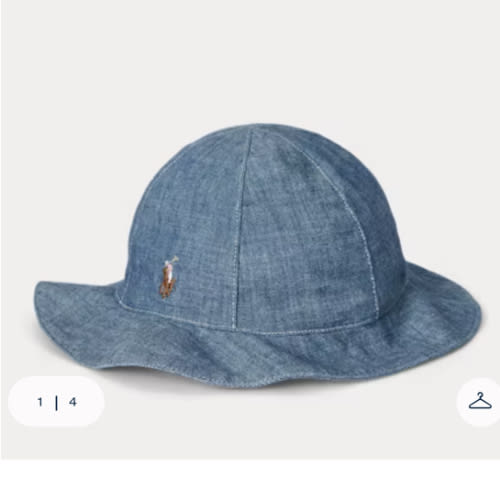 Cotton Chambray Hat