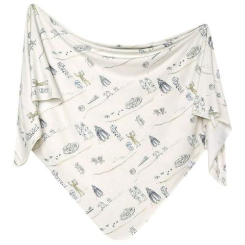 Copper Pearl Knit Swaddle Blanket - Star Wars Tatooine: Non-Toxic, Classic Patterns, 46x46 Inches