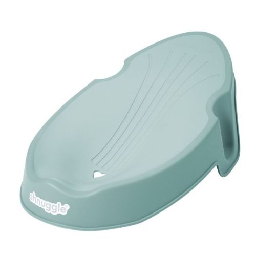 Shnuggle Newborn Baby Bath Support | Ergonomic, Non-Slip & Quick-Dry | From 0-3 months Eucalyptus One size