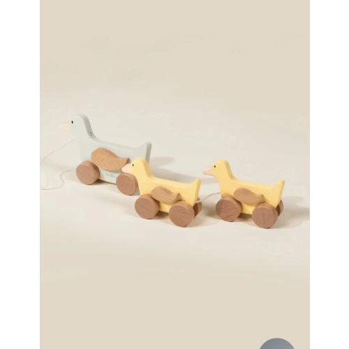 Wooden Duck Family Pull Toy