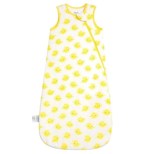 EasyFi Rayon Made from Bamboo Sleep Sack 0-6 Months Supersoft Newborn Sleep Sack 0-3 Months 1.0 Tog Baby Wearable Blanket With 2-Way Zipper Unisex Sleeping Bag for Babies Infant