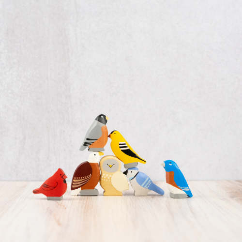 Wooden Birds