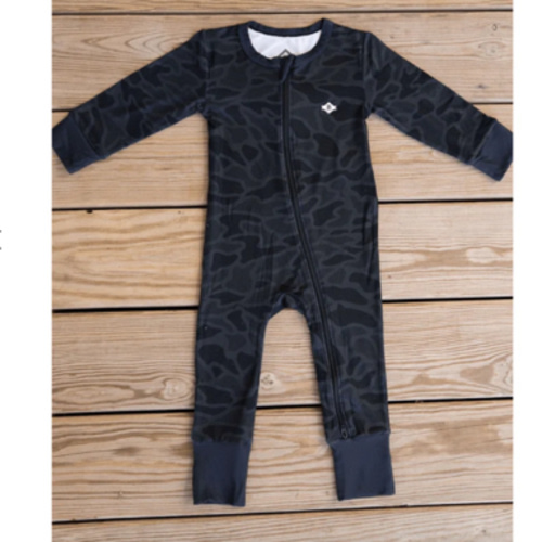Baby Zip Up - Black Camo – BURLEBO
