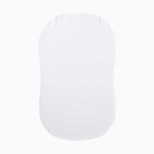 Halo Bassinest Fitted Organic Cotton Sheet - White