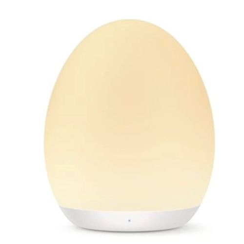 Night Light forBaby Night Light with 7 Colors Changing Mode & Stepless Dimming, Nursery Night Light BPA Free,Rechargeable Egg Night Light for Breastfeeding 1h Timer & Touch Control
