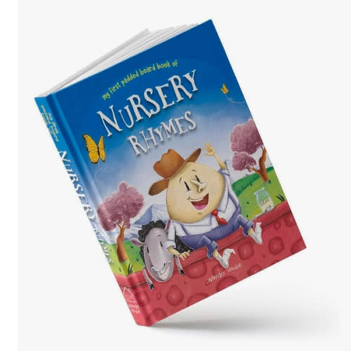 Nursery Rhymes Board Book: Illustrated Classic Nursery Rhymes (My First Book series)