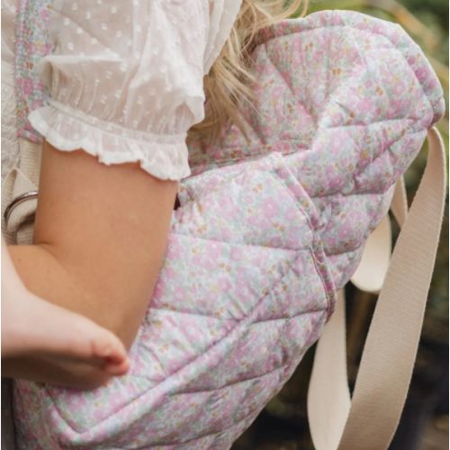 Quilted Backpack | Liberty Petal
