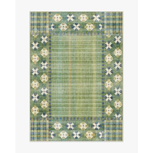 Rowley Green Flatwoven Rug | Ruggable US