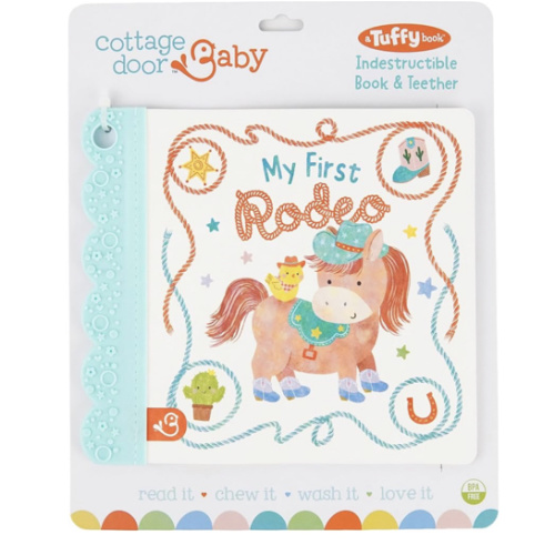 Tuffy My First Rodeo: Tear and Chew Proof Baby Teether Book (A Tuffy Book)