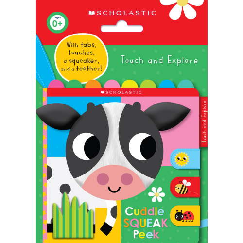 Cuddle Squeak Peek Cloth Book: Scholastic Early Learners (Touch and Explore) (Hardcover)